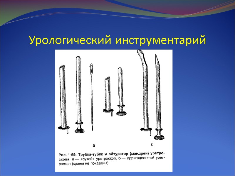 Урологический инструментарий